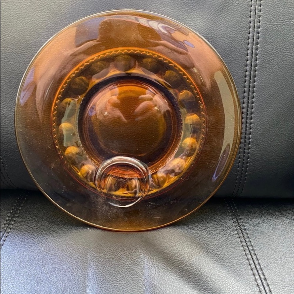 3 Indiana Glass Luncheon plates